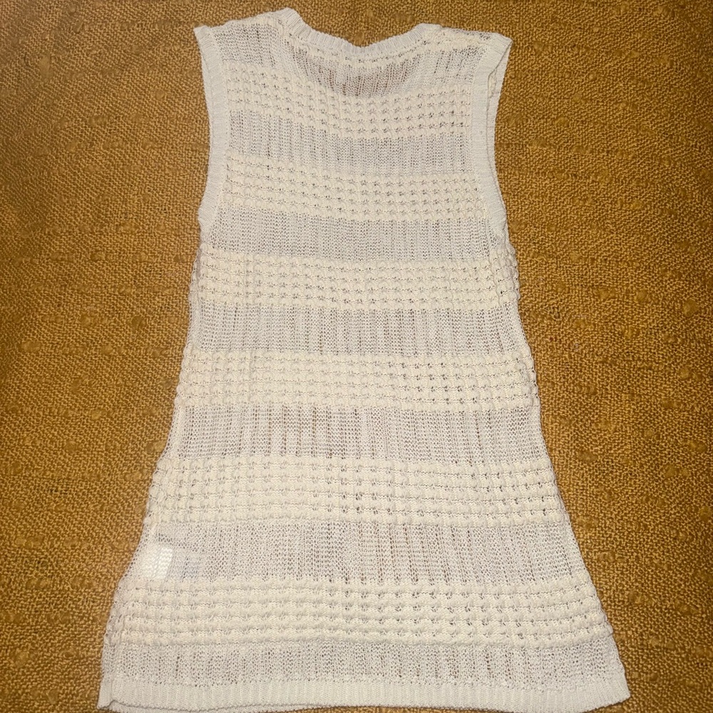 Rachel Roy Cream Knit Top - Picture 4 of 5